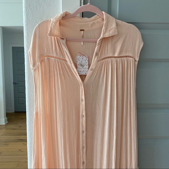 NWT Free People Pretty Cozy Maxi Dress Boho - Picture 13 of 15